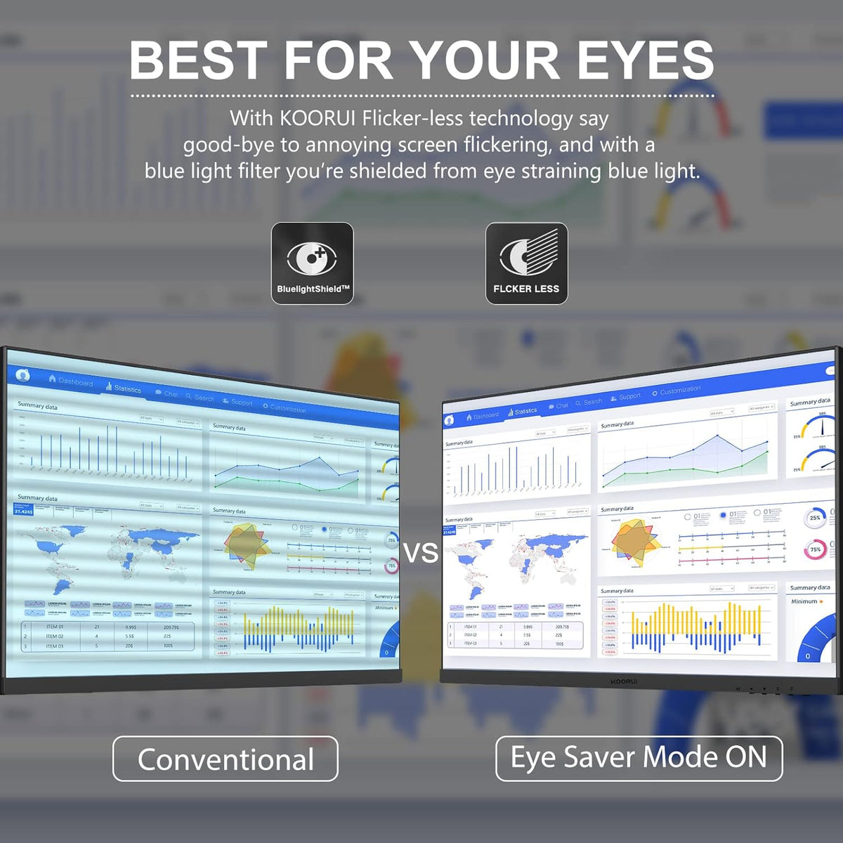 23.8 Inch FHD 1080p IPS 75Hz Computer Monitor M454281