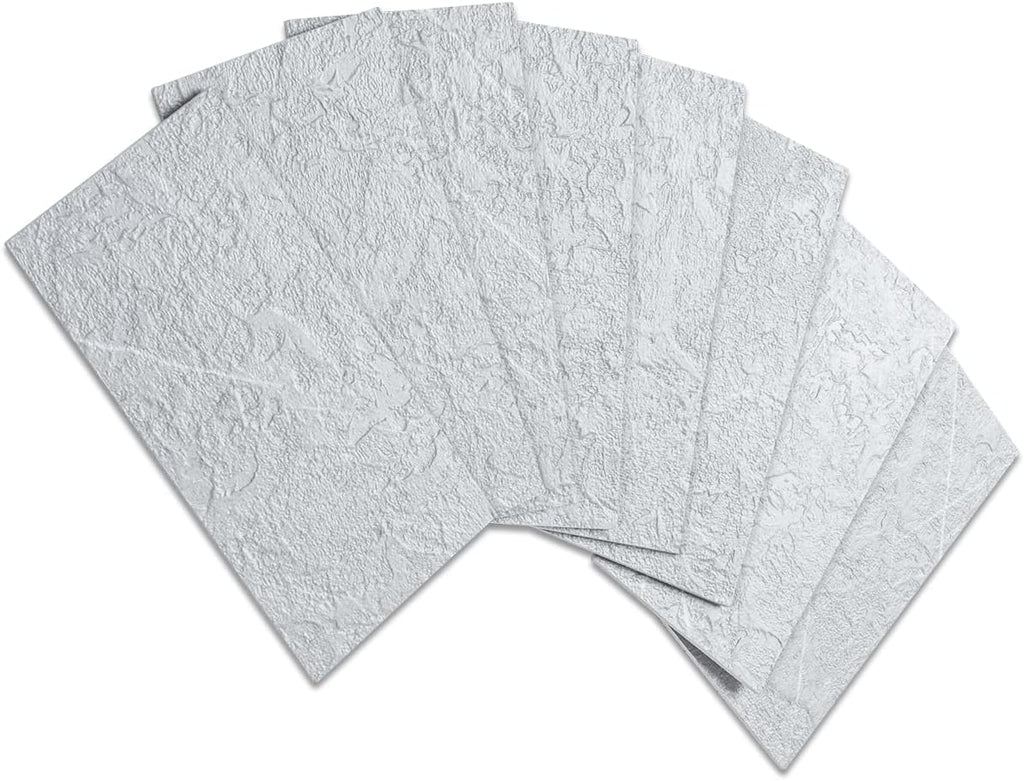 100 Piece Peel and Stick Backsplash PVC Tile C10973