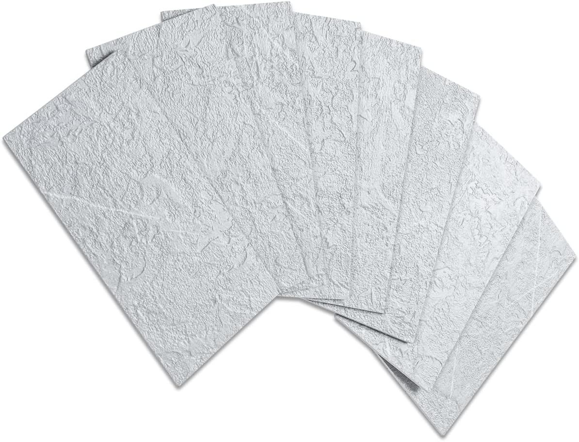 100 Piece Peel and Stick Backsplash PVC Tile C10973