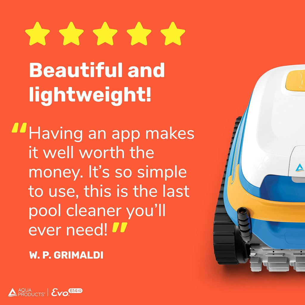 Robotic Pool Cleaner with 60ft Swivel Cable H44513