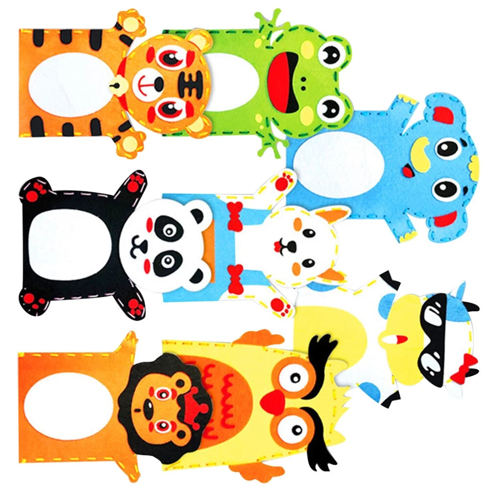 8PCS DIY Doll Making Kit Fabric Weaving Educational Toys A25681