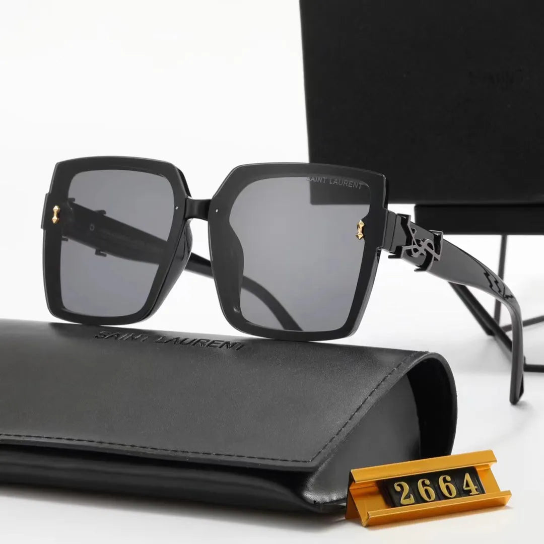YS Letter Printing Sunglasses L7595