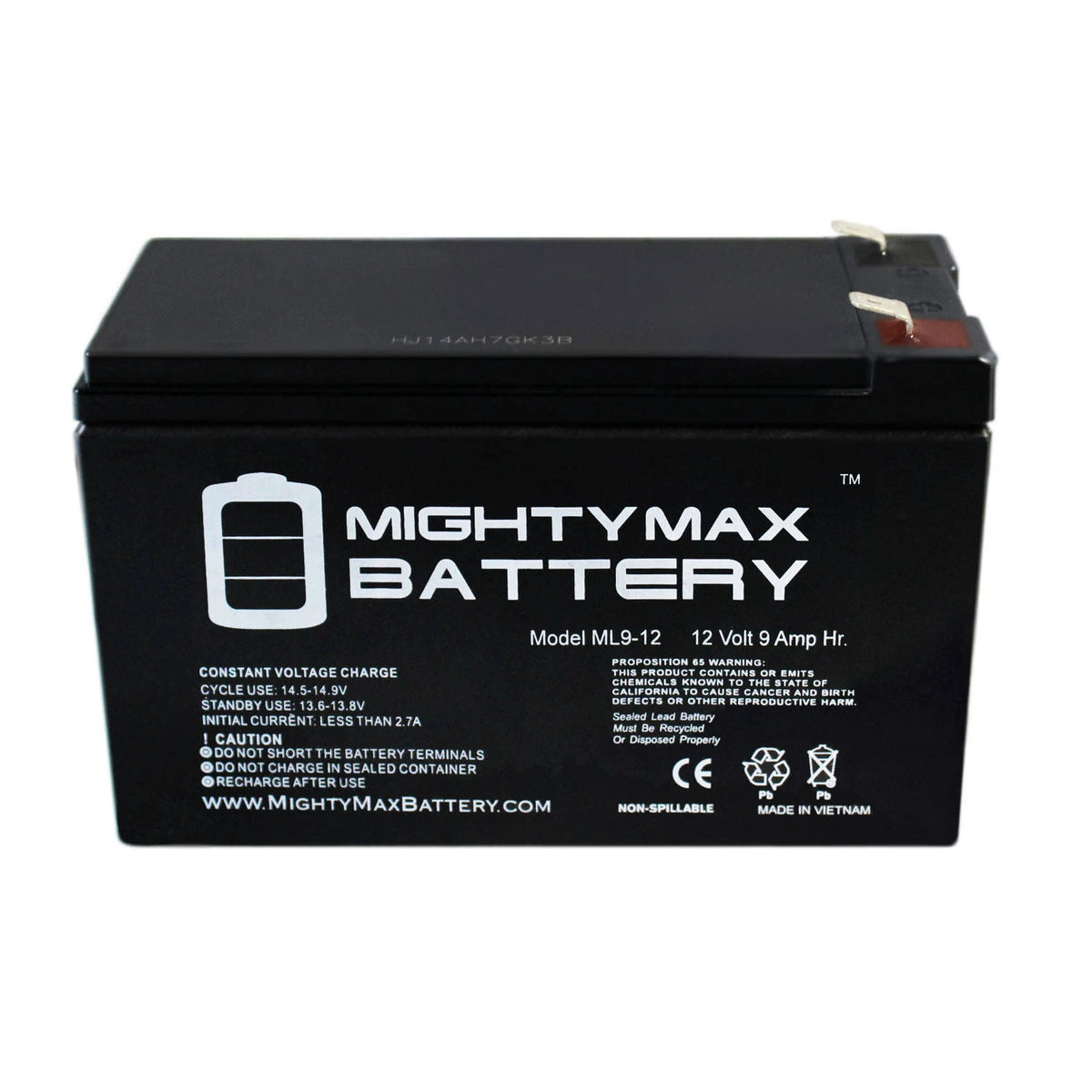 12 Volt 9 Ah SLA Battery Pack of 10 I425141
