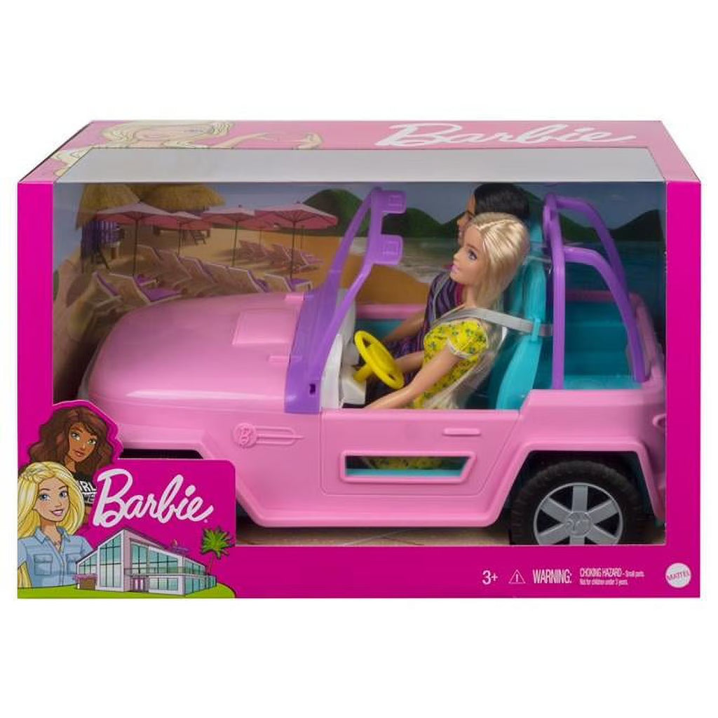 Barbie & Friend Vehicle Toy - 2 Piece L735