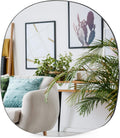 Asymmetrical Wall Mounted Mirror, 19.7 x 20.5 Inches E134