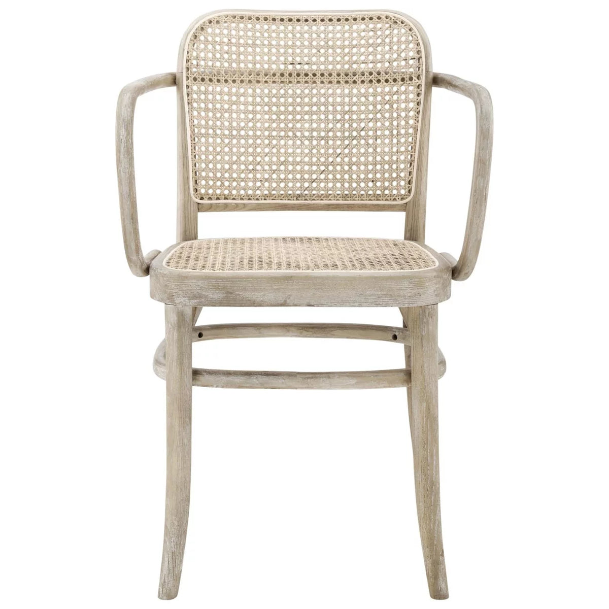 Rattan and Wood Dining Chair X2536