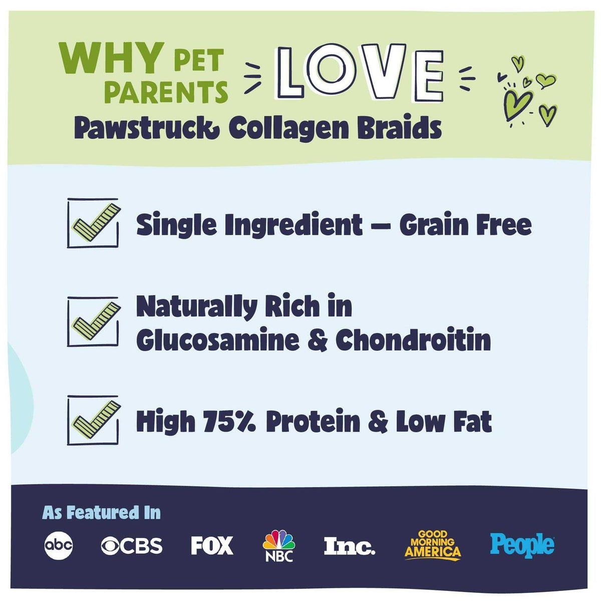 Natural Beef Collagen Braids for Dogs X227190