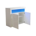White 2-Door Accent Cabinet A9948