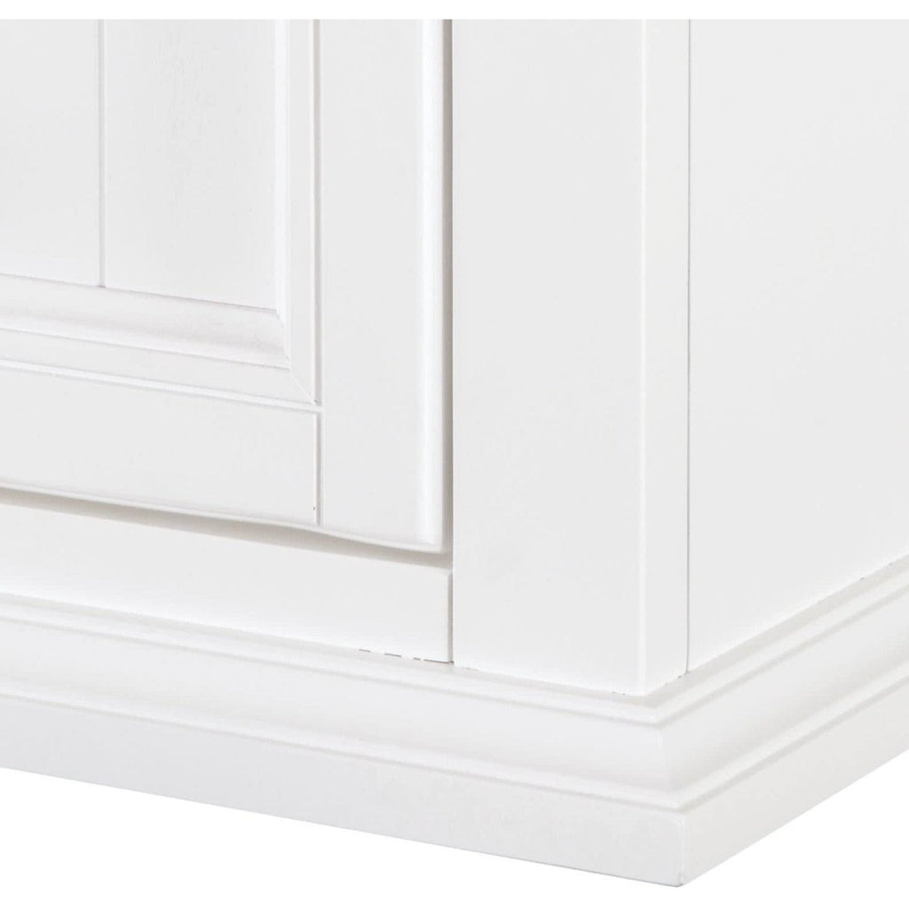White Wood Wall Mounted Bathroom Cabinet G471