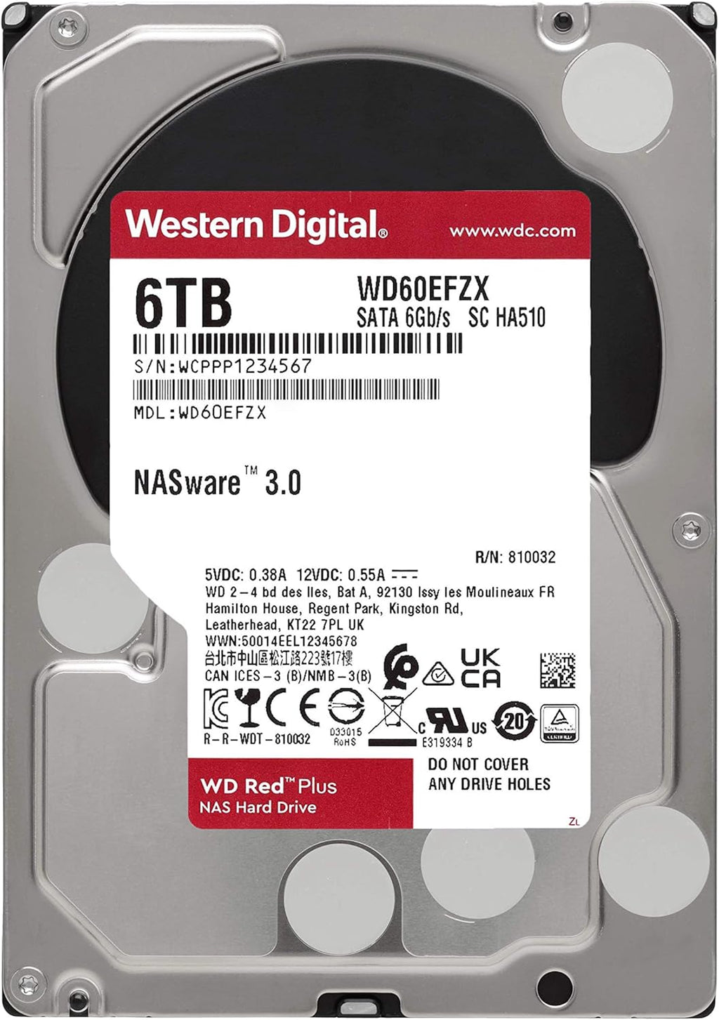 6TB NAS Internal Hard Drive HDD B259454