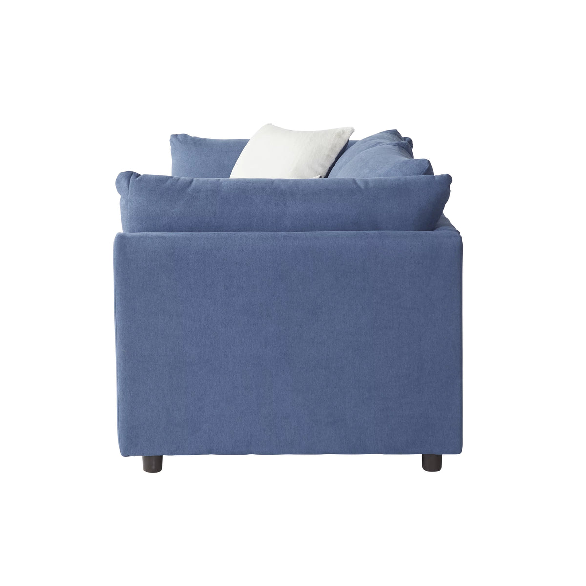 Navy Fabric Sofa I13907
