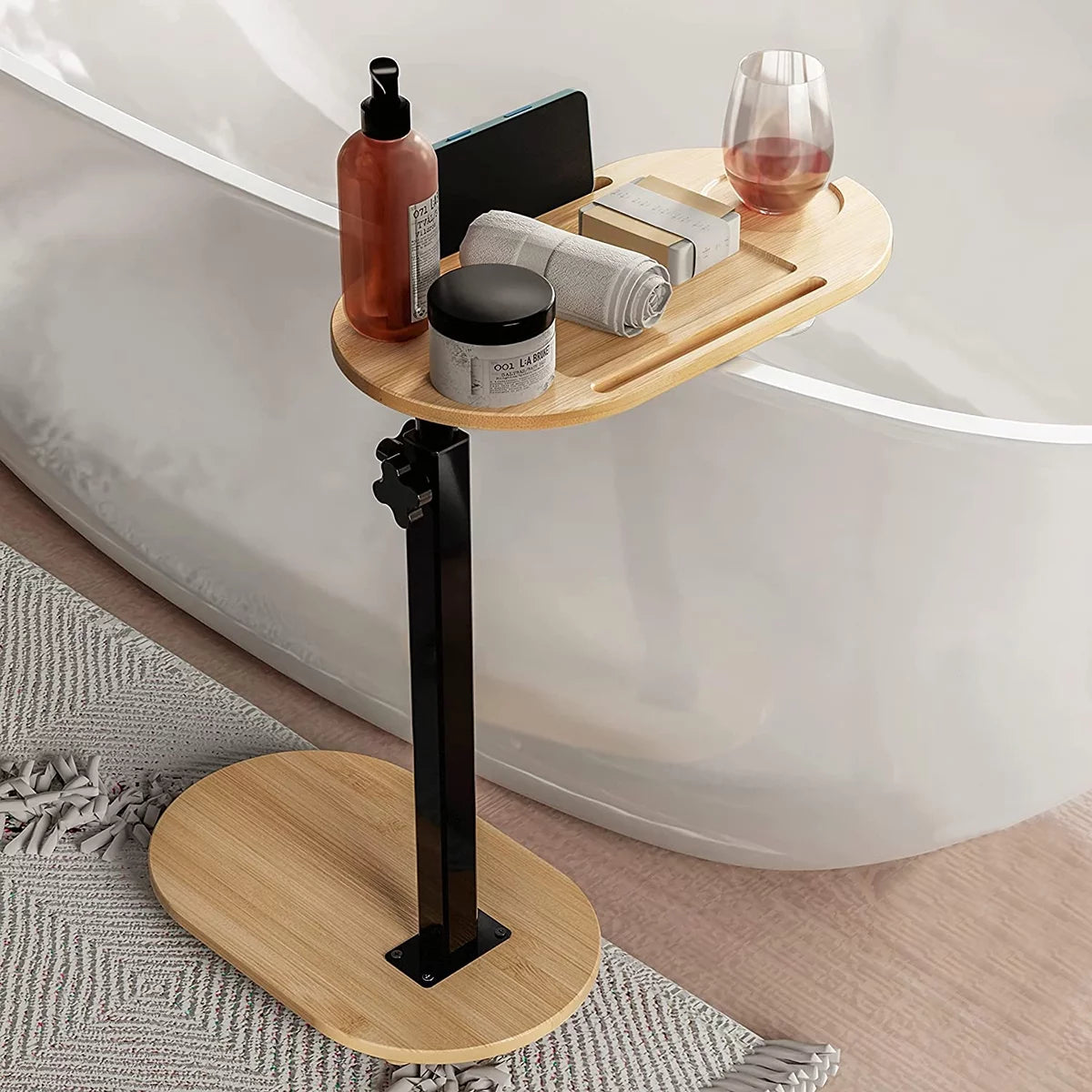 Bamboo Bathtub Caddy Tray B2606