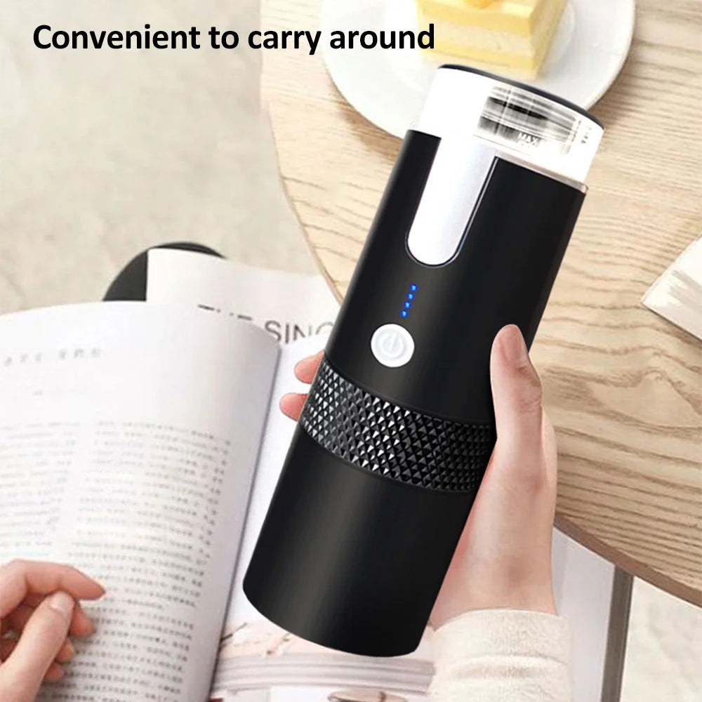 Portable 170mL Rechargeable Capsule Coffee Maker Y82136