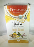 Organic Tulsi Ginger Lemon Tea Bag Box of 25 N38502