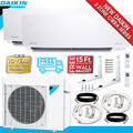 2-Zone Mini Split Air Conditioner Heat Pump System with 15 ft. Installation Kit and Wall Bracket B54091