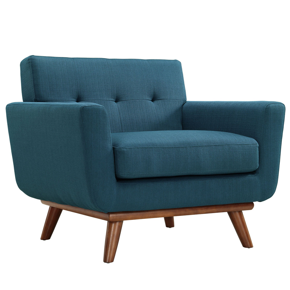 Navy Armchairs and Sofa Set of Three X8021