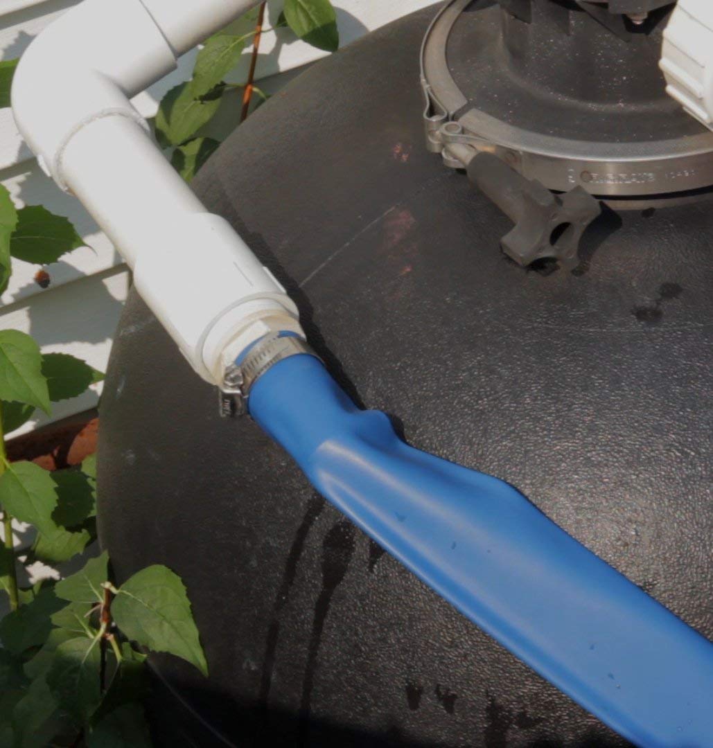 Backwash Hose for Swimming Pools with Hose Clamp S315