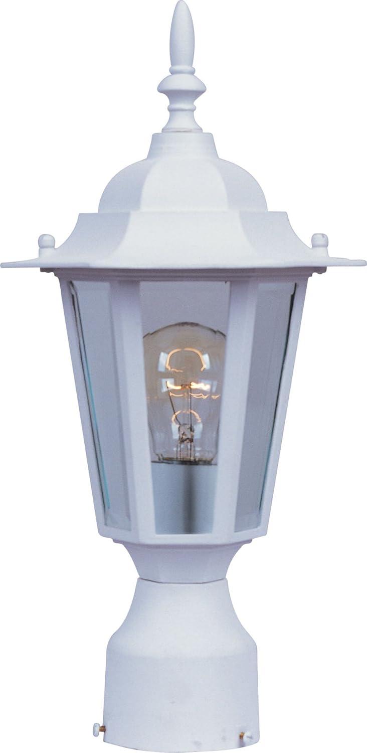 Black Outdoor Wall Sconce 1-Light 60 Watts W1961
