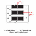 Black Wire Marking Sleeves H560