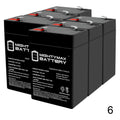 6V 4.5Ah SLA Replacement Battery 6 Pack P29480