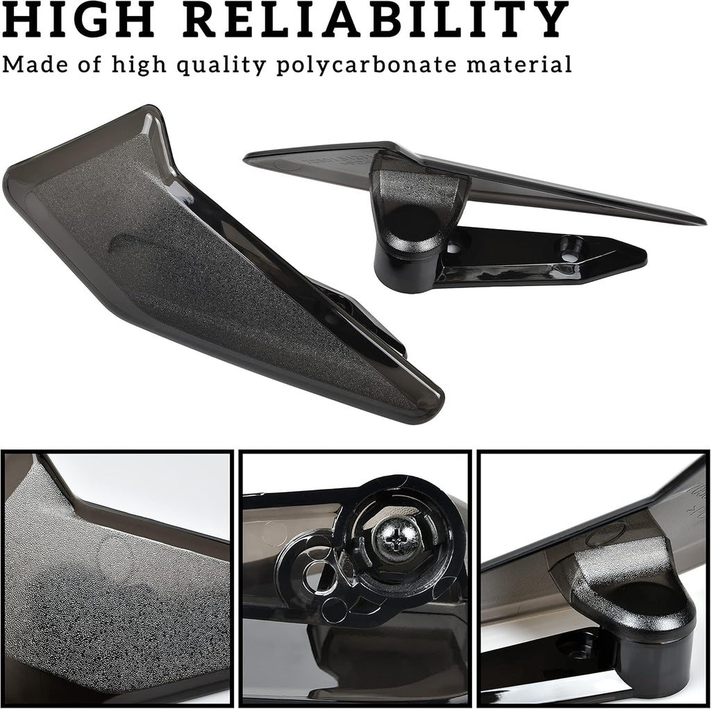 Side Air Deflectors Windshield for Can-Am Spyder RT 2020-2022, 2PCS Z766