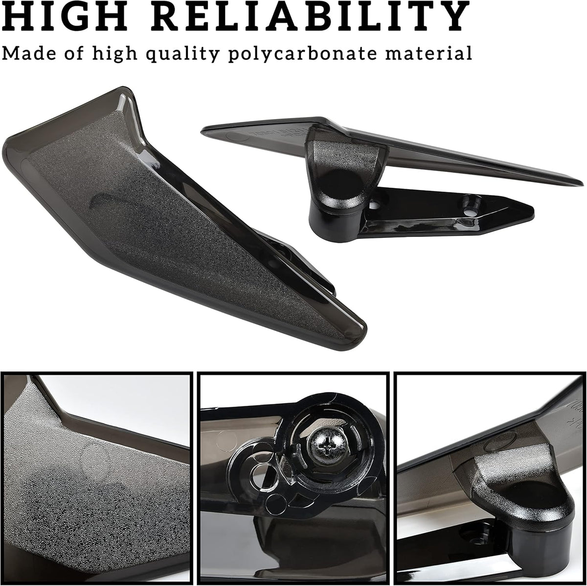 Side Air Deflectors Windshield for Can-Am Spyder RT 2020-2022, 2PCS Z766