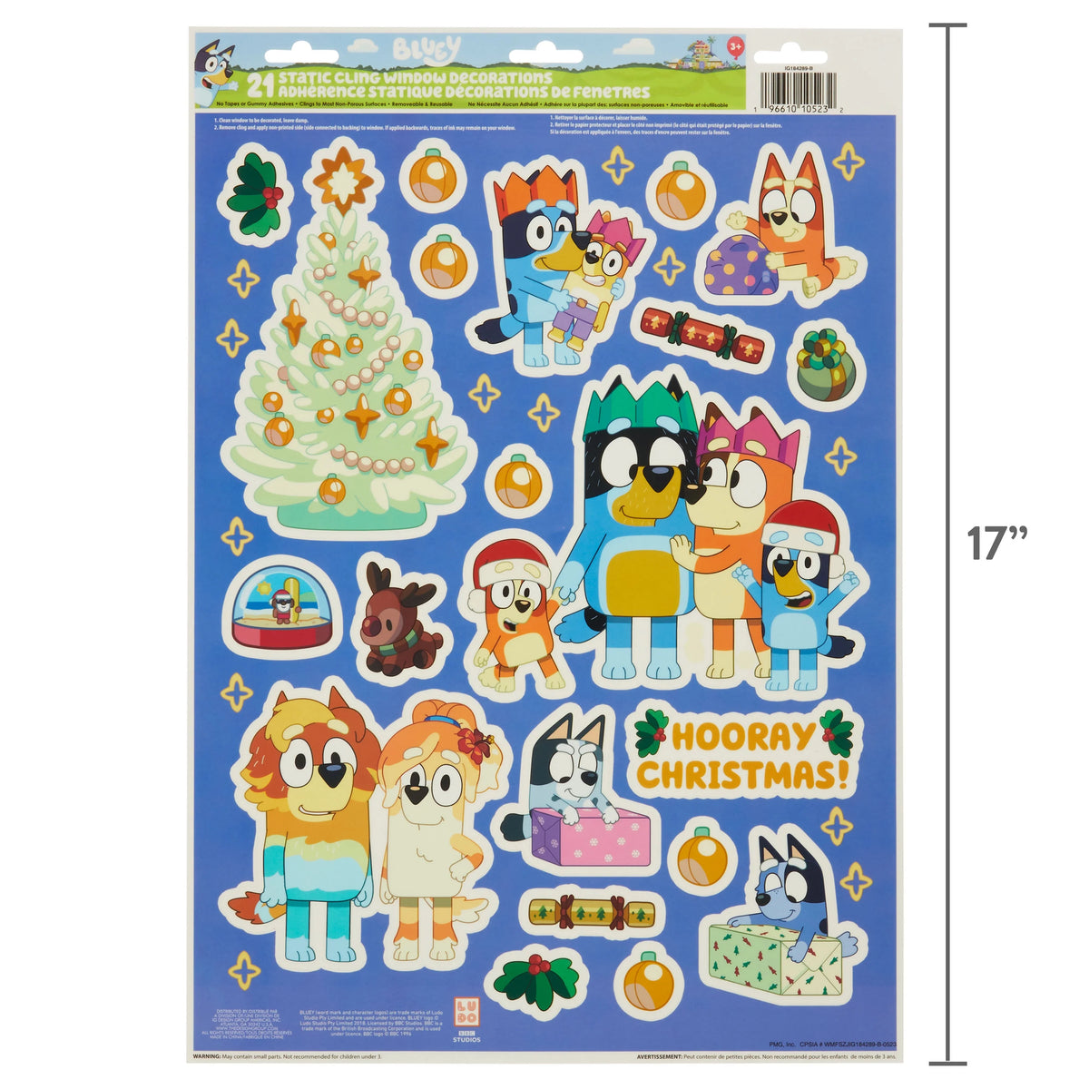 Bluey Wall Clock X10815