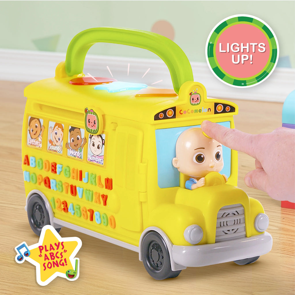 Musical Learning Bus Yellow School Bus Toy M99691