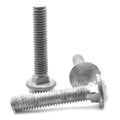 Coarse Thread A307 Grade A Carriage Bolt, Hot Dip Galvanized, Pk 25 Q68914