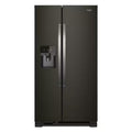 Black Stainless Side by Side Refrigerator Y589627