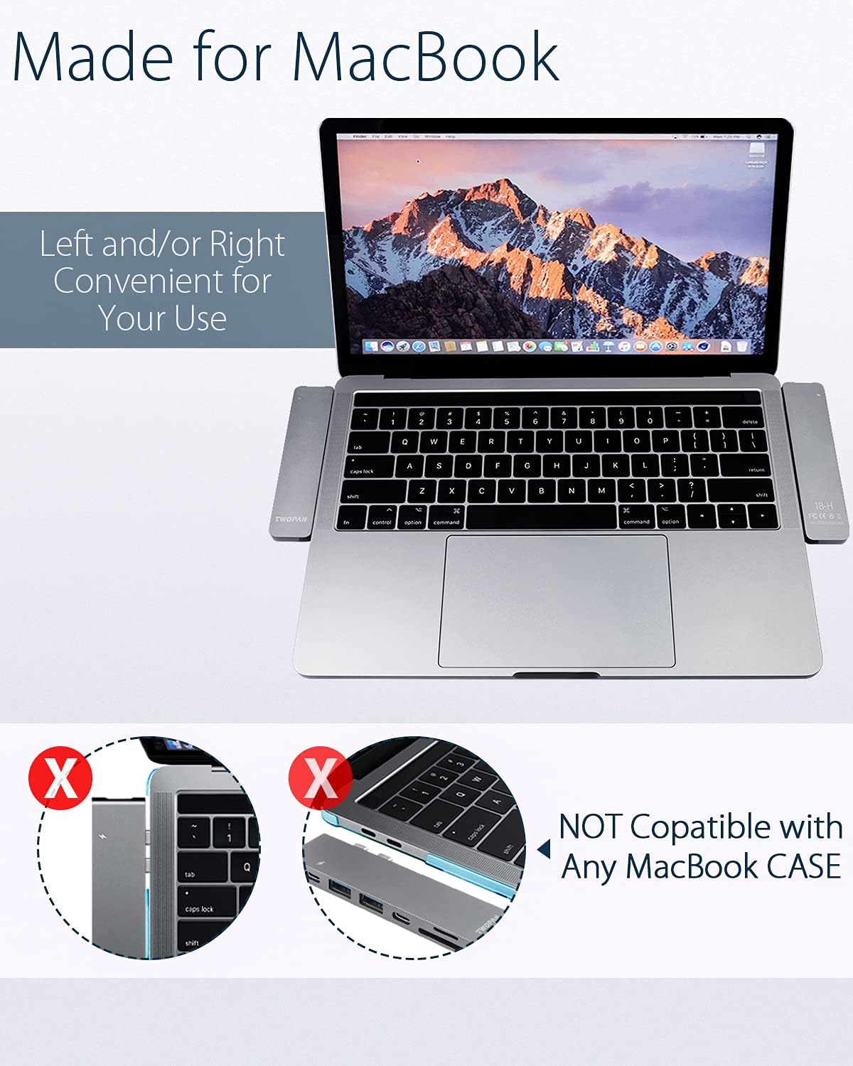 USB C Hub with 4K HDMI, SD/TF Card Reader L5535