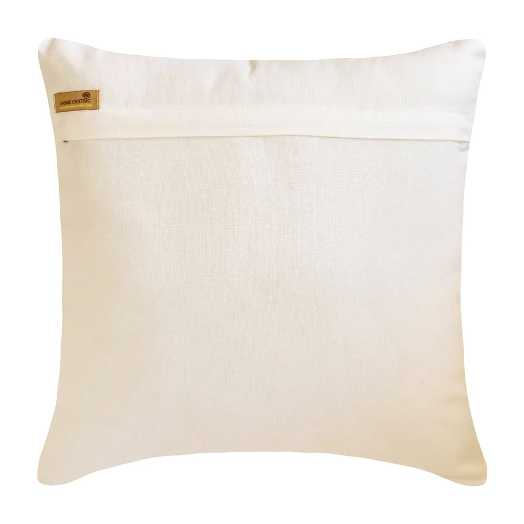 Blue & White Velvet Quilted Throw Pillow Cases, Pack of 2, 24x24 inch H39881