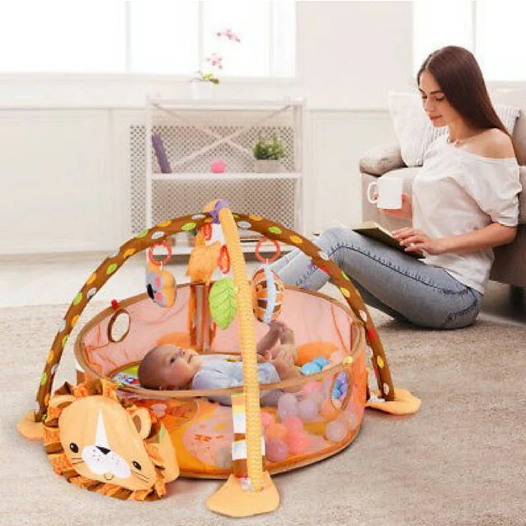 3 in 1 Baby Gym Play Mat with Ocean Ball A990950