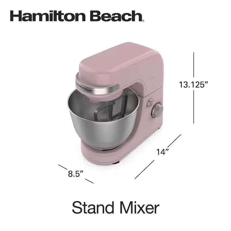 4 Quart 7-Speed Rose Stand Mixer Q1397