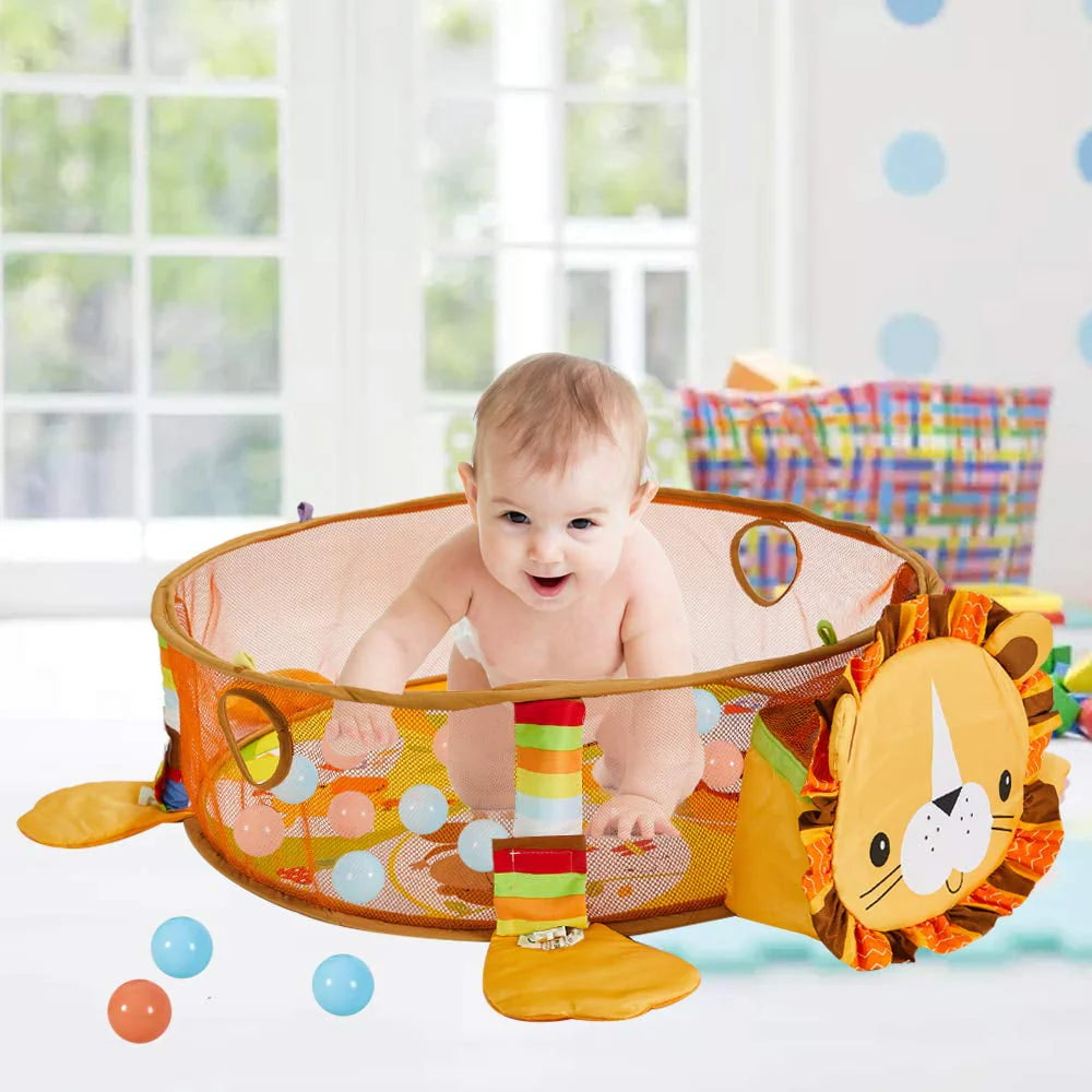 3 in 1 Baby Gym Play Mat with Ocean Ball A990950