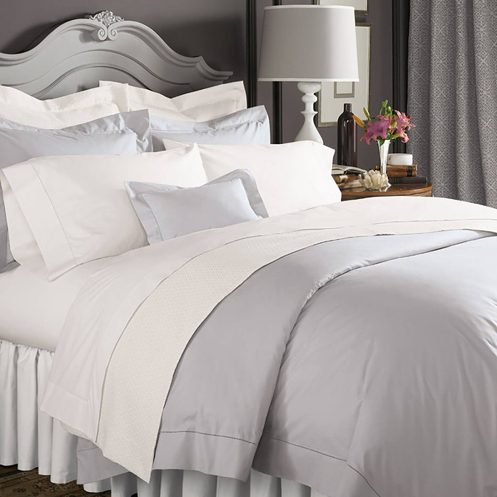 Grey Queen Cotton Fitted Sheet D736321