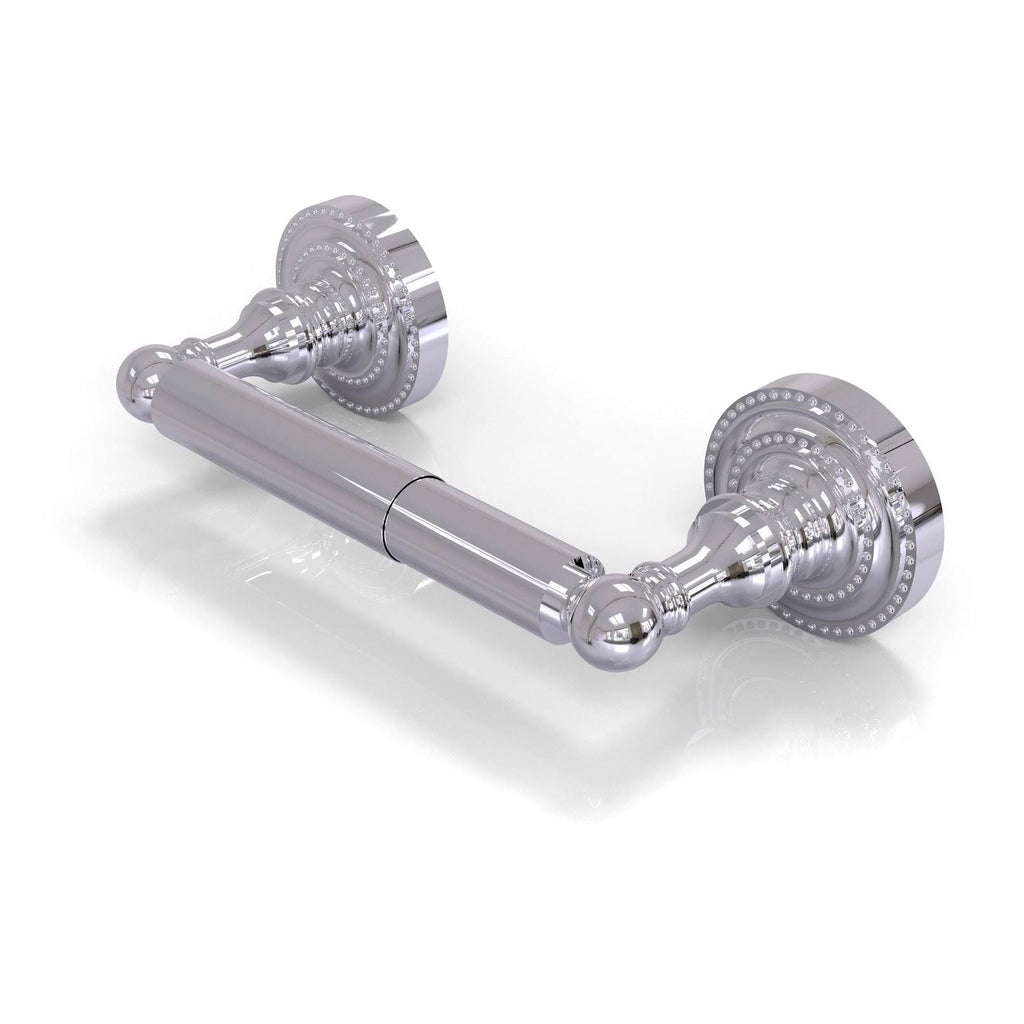 2 Post Polished Chrome Toilet Tissue Holder R300