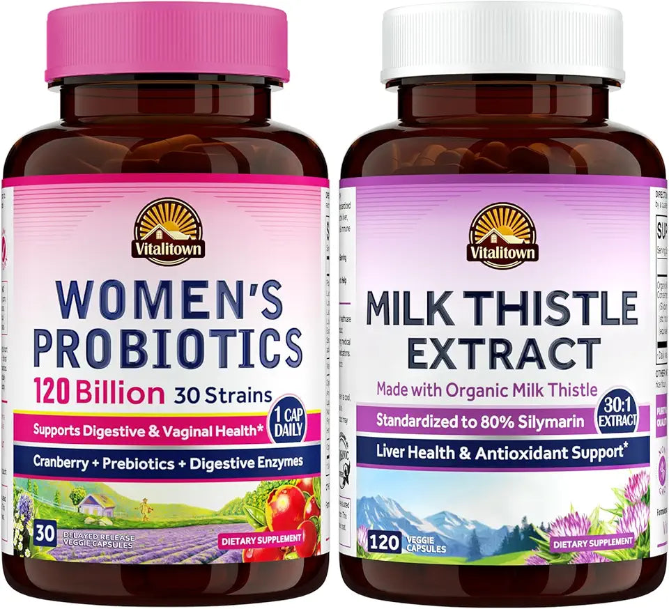 Women’s Probiotic & Milk Thistle Bundle Pack of 2 B455246