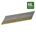 1-1/2 in. 15 GA Bright Finish Nails, 1000 Piece J32582