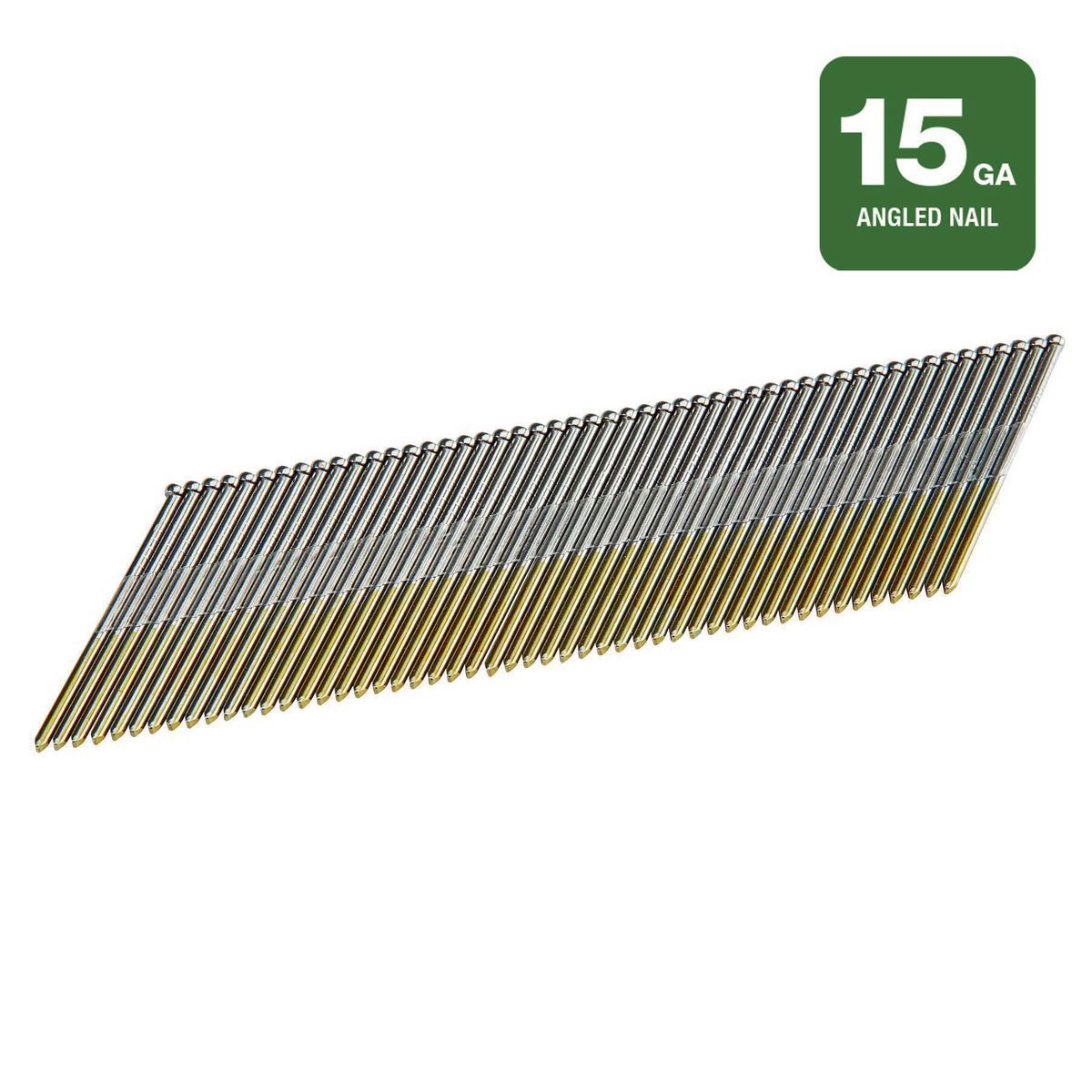 1-1/2 in. 15 GA Bright Finish Nails, 1000 Piece J32582