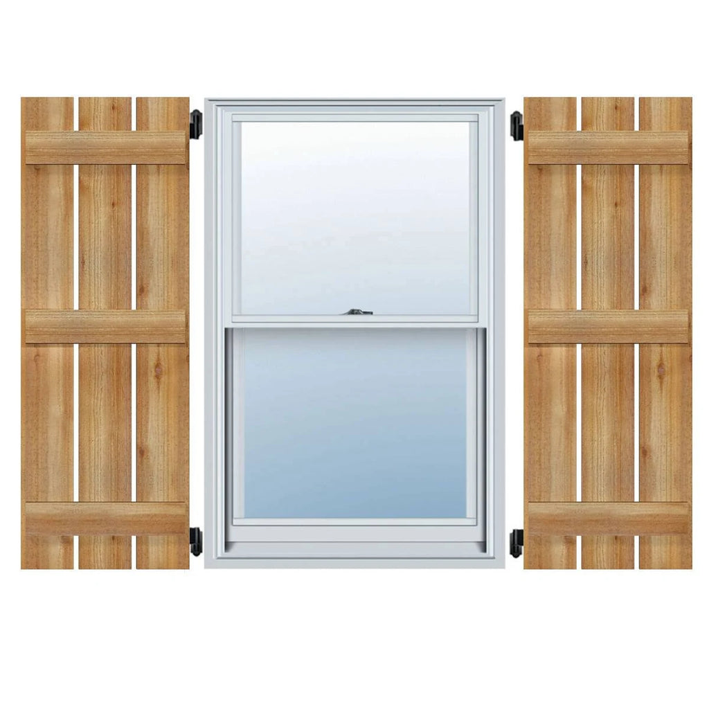 Rough Sawn Board-n-Batten Shutters P826