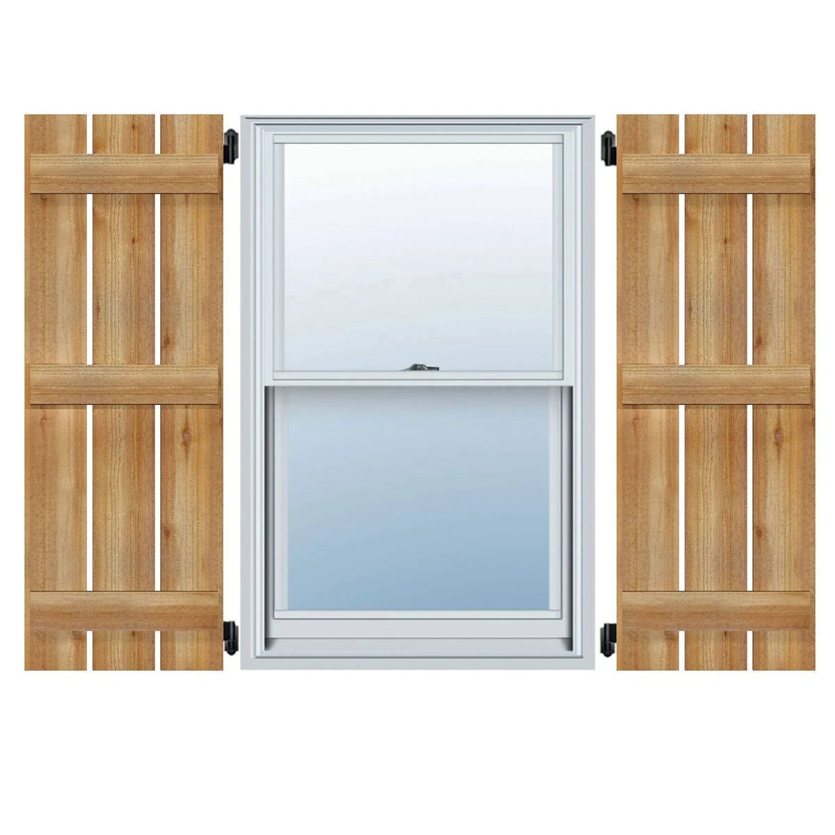 Rough Sawn Board-n-Batten Shutters P826