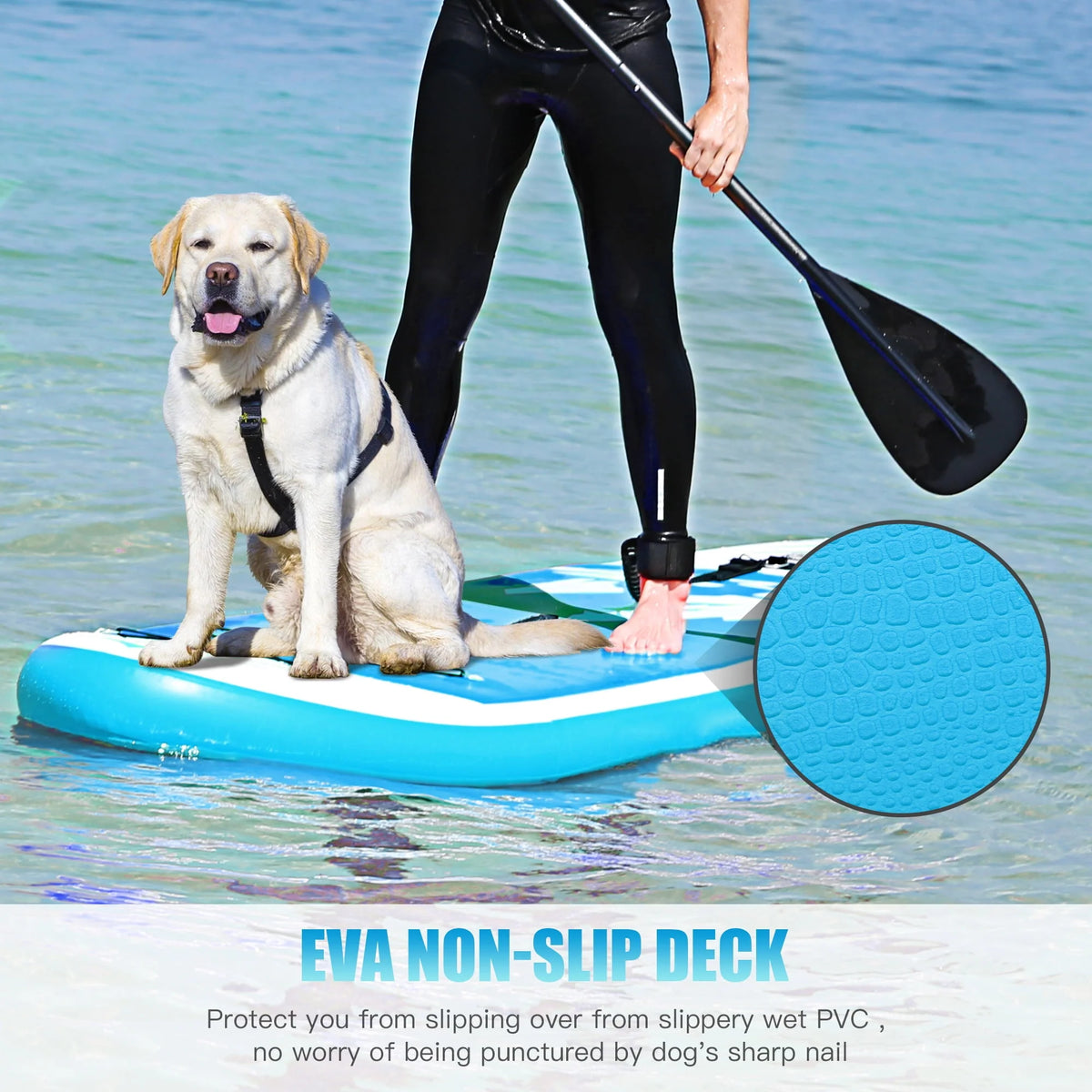 Inflatable Stand Up Paddle Board with Paddle Pump and Backpack G5903