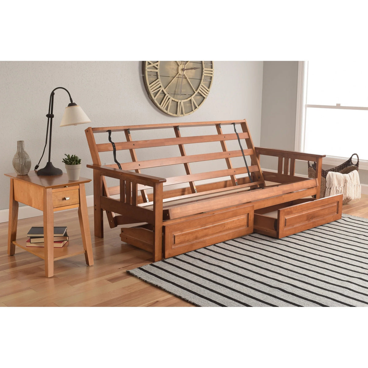 Monterey Sofa with Storage and Removable Mattress Cover I709612