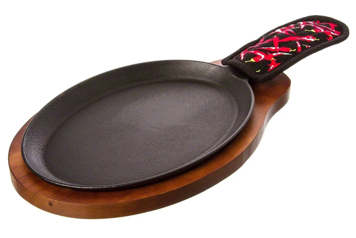 Cast Iron Steak Platter with Handle J821224