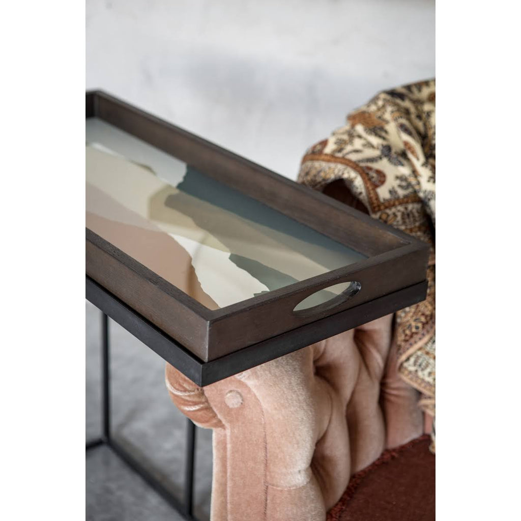 Rectangular Glass Tray V508
