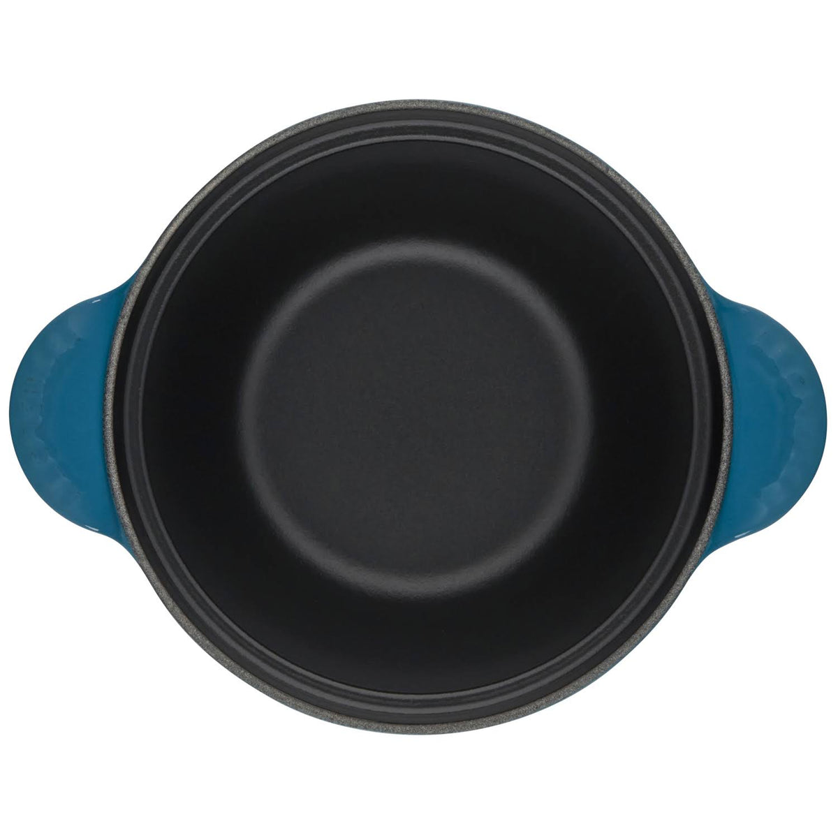 2.25 Qt Cast Iron Rice Pot Deep Teal U960677