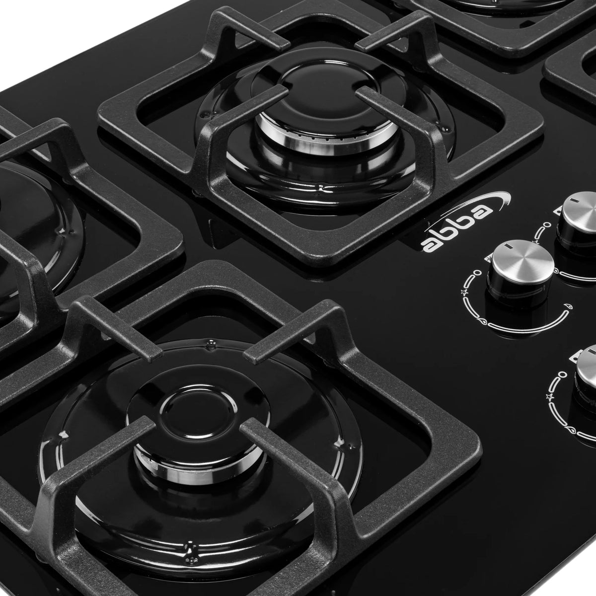 30-in Gas Cooktop with 5 Sealed Burners Tempered Glass A515