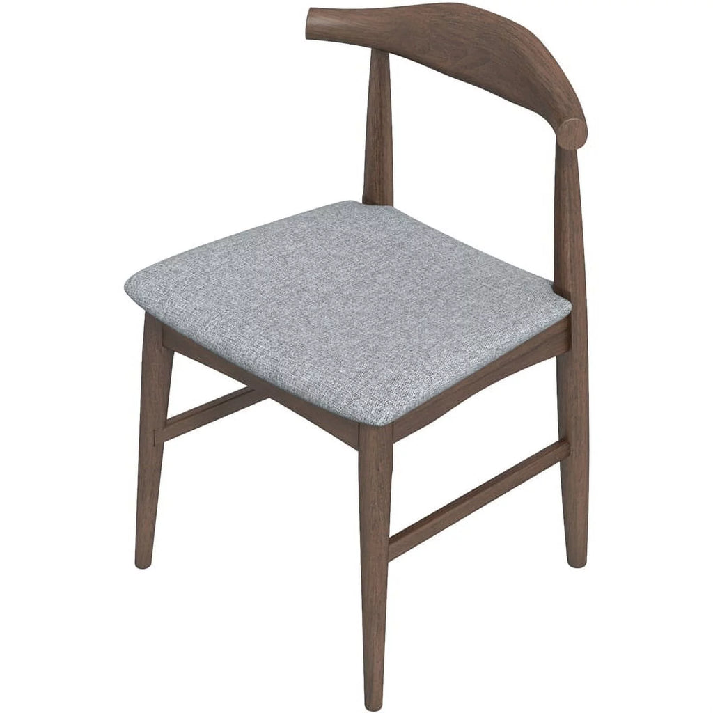 Gray Fabric Dining Chair Q819