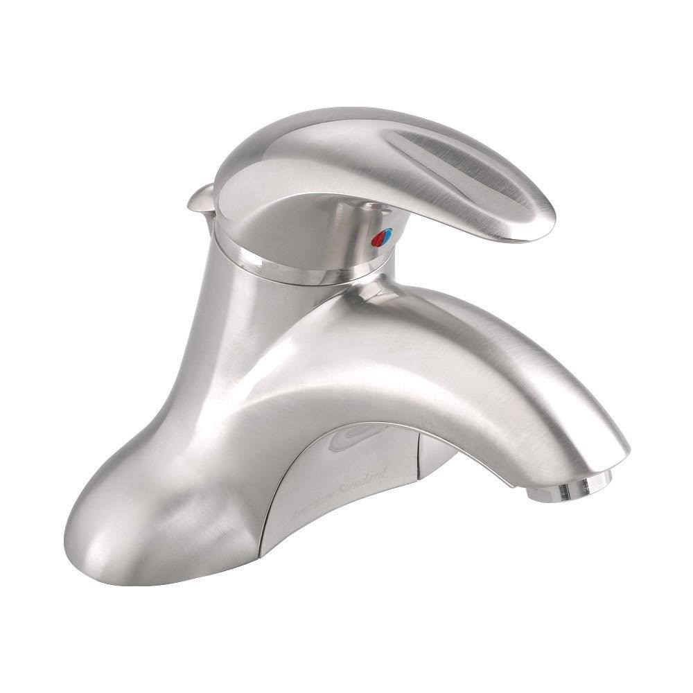 Bathroom Centerset Faucet Satin Nickel V874992